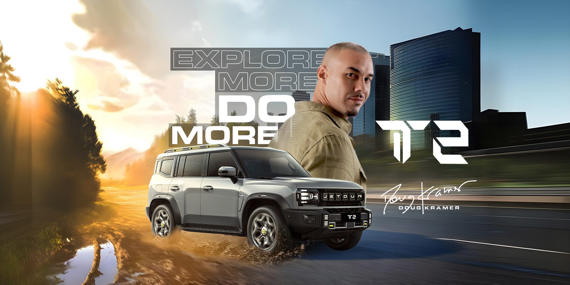 JETOUR T2 SUV with Doug Kramer – built for off-road adventure and city driving performance in the Philippines